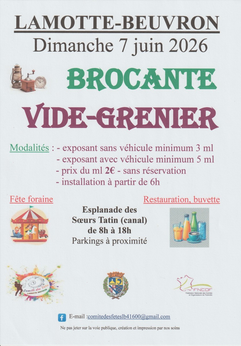 brocante, vide grenier